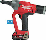 Milwaukee M18 ONEFPRT-202X Electric Riveter Lithium Battery 18V 2x2Ah with Case