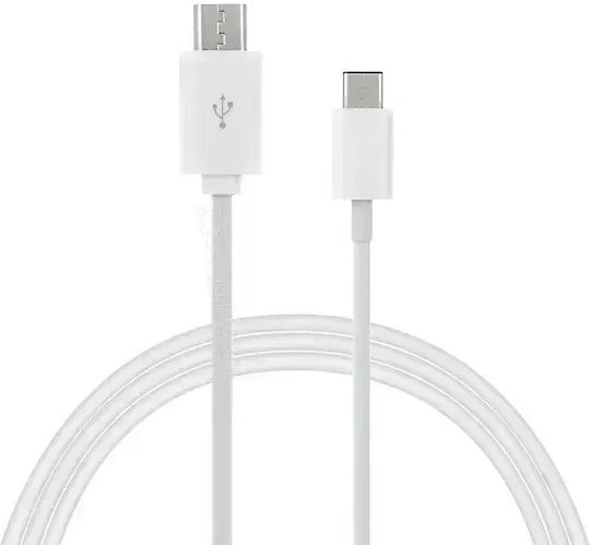 Andowl USB 2.0 Cable USB-C male - USB-A Λευκό 1m Q-SJ6