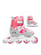 Nijdam Combo Bold Berry Inline Αυξομειούμενα Rollers Ροζ Παιδικά