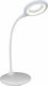 Globo Lighting Pia LED Office Lamp with Flexible Arm in White Color