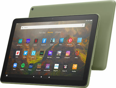 Amazon Fire HD 10 (2021) (English language only) 10.1" Tablet cu WiFi (3GB/32GB) Olive