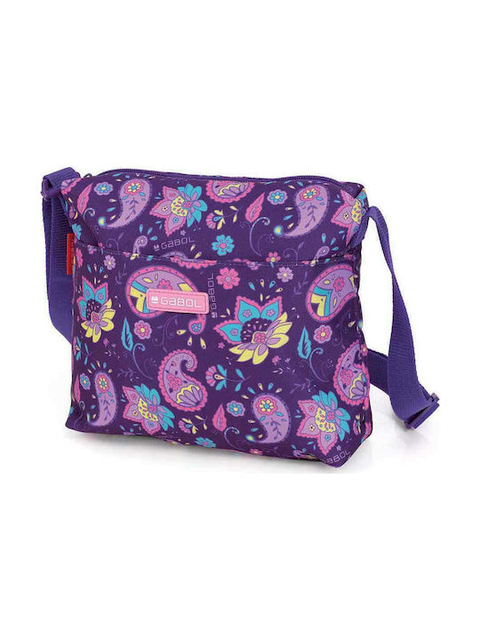 Gabol Pranah Kids Bag Shoulder Bag Purple 22cmx7cmx20cmcm