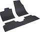 Rigum Set of Front and Rear Mats 4pcs for Kia Optima Volkswagen ID.3 2019+ Black