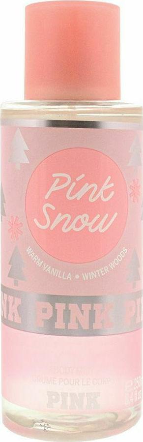 Pink snow top body mist