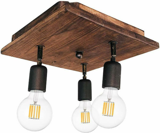 Lampadari Plafonieră de Tavan 30buc Maro cu Soclu E27