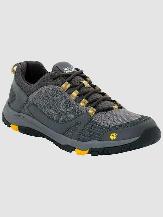 Jack Wolfskin Activate Low Herren Wanderschuhe Gray