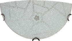 Keskor Flowers Φωτιστικό Τοίχου Λευκό 30x16εκ. Keskor Flowers Φωτιστικό Τοίχου Λευκό 30x16εκ.