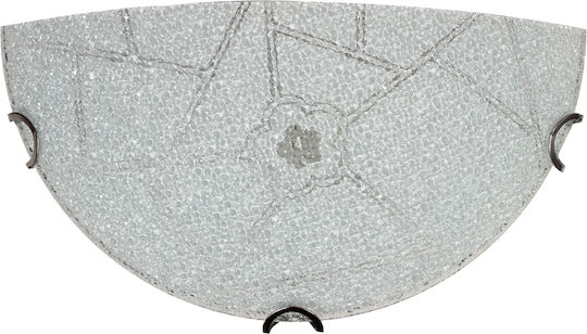 Keskor Flowers Lamp Wall White 30x16cm Keskor Flowers Lamp Wall White 30x16cm