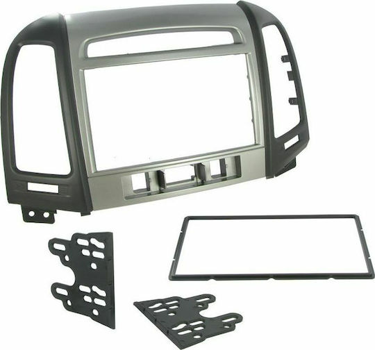 Connects2 DIN Fascia Panels 2 Din Front Panel R/CD Hyundai Santa-Fe 2011+ for Hyundai Santa Fe 2011 2018