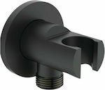 Ideal Standard Idealrain Shower Head Holder Black