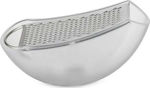 Alessi Cheese Grater with Container White 15.3x7.5x6.7cm