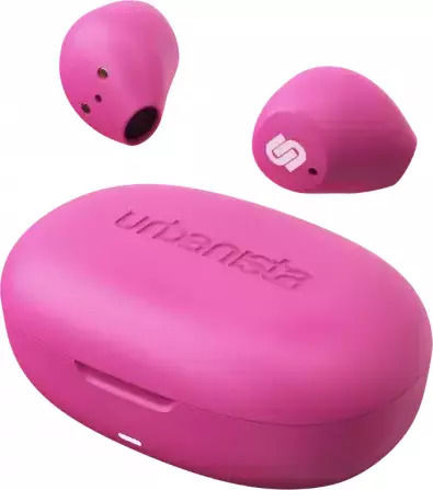 Urbanista Lisbon In-Ear Bluetooth-Freisprecheinrichtung Kopfhörer mit Ladeetui Blush Pink