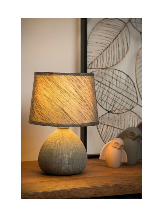 Lucide Lightning Ramzi Ceramic Table Lamp for E...