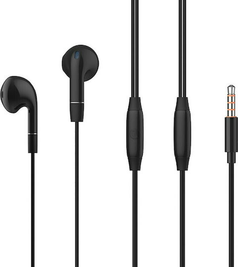 Celebrat G8 Earbuds Handsfree με Βύσμα 3.5mm Μαύρο