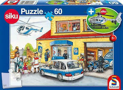 Παιδικό Puzzle Police Helicopter 60pcs για 5+ Ετών Schmidt Spiele