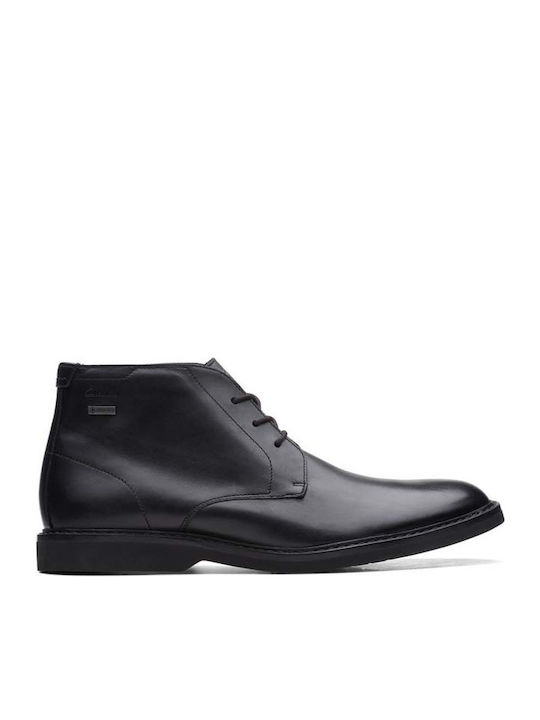 ATTICUS LT HI GTX Δερμάτινα Μαύρα Ανδρικά Μποτάκια