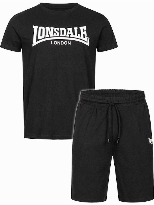 Men's Sports Shorts Set Black