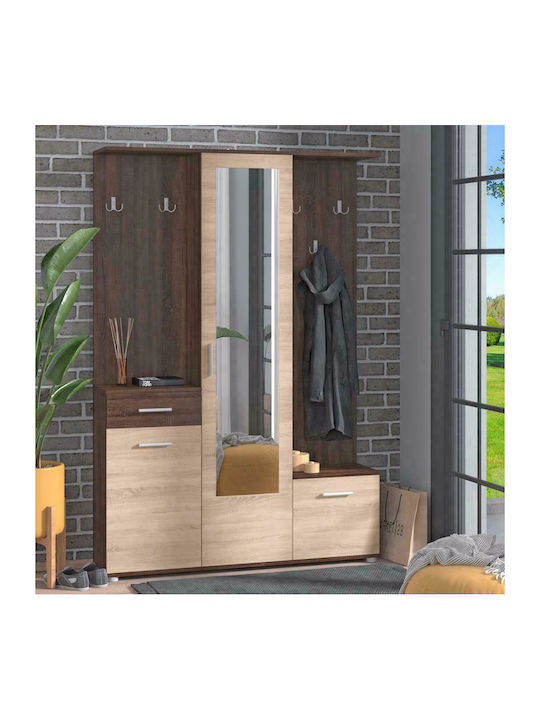 Martin Entry Furniture with Mirror / Hanger / S...