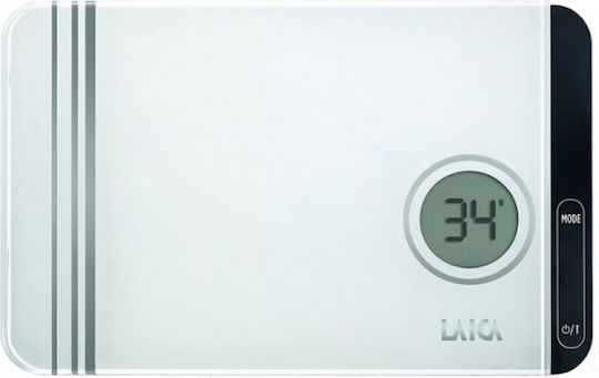 Laica KS1301W Digital Küchenwaage 1gr/5kg Weiß