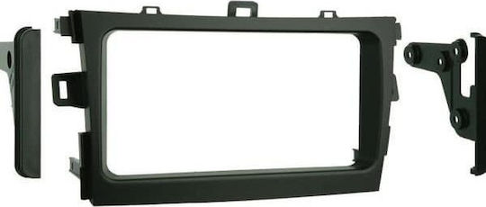 Connects2 DIN-Verkleidungsplatten 2 Din Frontblende R/CD Toyota Corolla 2009-2013 für Toyota Korolla 2009-2013