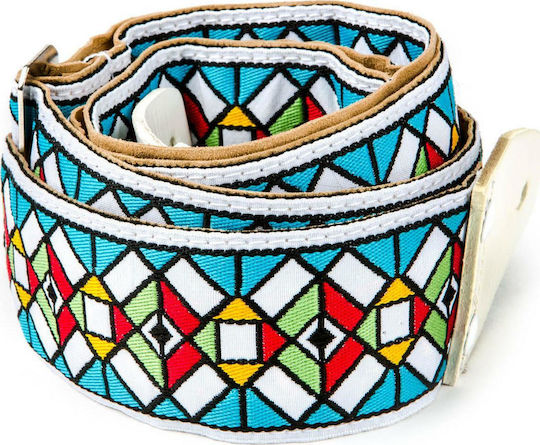 Dunlop Jimi Hendrix Strap Curea pentru Chitara Multicolor