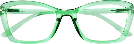 Gian Marco Venturi Bari Women's Reading Glasses +3.50 in Green color