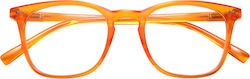 Gian Marco Venturi Napoli Reading Glasses +1.50 in Orange color Napoli