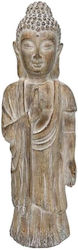 Inart Διακοσμητικός Βούδας από Κεραμικό Υλικό 20x20x62cm