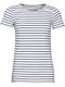 Sol's Miles Men's Short Sleeve Promotional T-Shirt White / Navy