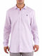 Nestori Long-Sleeve Shirt in Regular Fit Pink