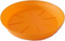 Micplast Νο72 Round Plate Pot Orange 20x20cm