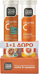 Pharmalead Vitamin C Plus 1500mg Πορτοκάλι 20 αναβράζοντα δισκία & Vitamin C 1000mg Πορτοκάλι 20 αναβράζοντα δισκία