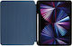 Crong Flexfolio Flip Cover Δερματίνης Μπλε (iPad Air 2020/2022)