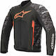 Alpinestars T-GP Plus R V3 Air Summer Men's Riding Jacket Waterproof Black/Camo/Red Fluorescent