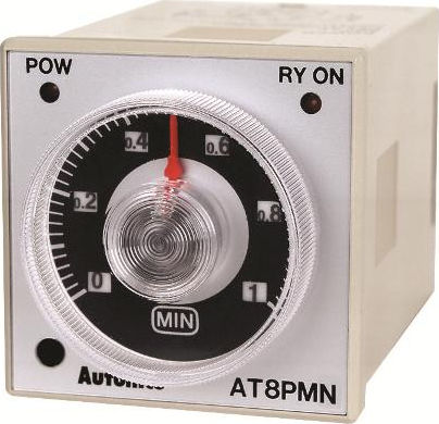 Autonics AT8PMN-6 Χρονικό Βιομηχανικού Τύπου Χρονικό 0.05s-10min 100-120VAC 8P 2τμχ 01.077.0614