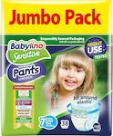 Babylino Diaper Pants Sensitive Sensitive No. 7 for 15-25 kgkg 38pcs