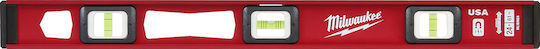 Milwaukee I-Beam Spirit Level Aluminum Magnetic 60cm with 3 Eyes