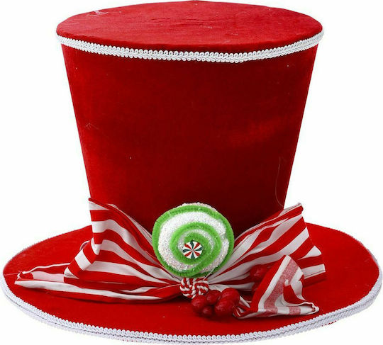 Iliadis Weihnachtliche Stoff Figur Hut Rot Höhe 36cm
