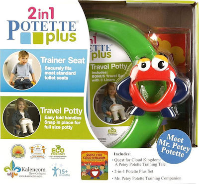 Potette Plus Portable Potty ο Κύριος Πίτι Green up to 50kg