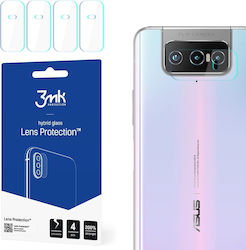 3MK Folie Protecție Cameră Tempered Glass Transparent pentru Asus Zenfone 7 Pro