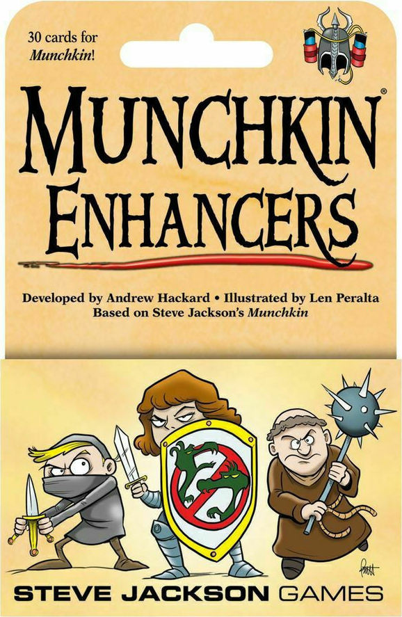 Steve Jackson Games 4257 – Munchkin Enhancers – 30 Monster-, Schatz- Und Klassenkarten Für Munchkin & Ableger Steve Jackson Games 4257 – Munchkin Enhancers – 30 Monster-, Schatz- Und Klassenkarten Für Munchkin & Ableger