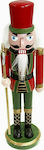 Iliadis Plastic Christmas Nutcracker 28cm Multi...