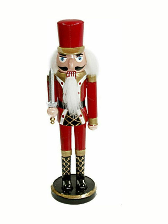 Iliadis Plastic Christmas Nutcracker 28cm Red 2pcs