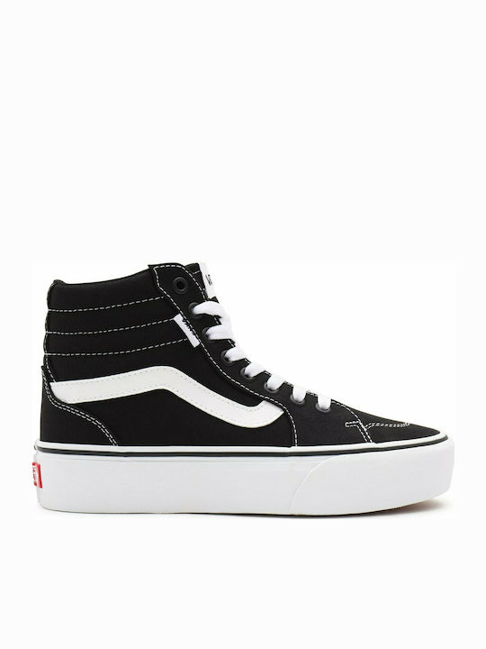 Filmore Hi Platform Γυναικεία Flatforms Μποτάκια Μαύρα