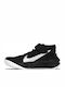 Hustle Team Hustle10 FlyEase Kids Sports Shoes Running with Hoop & Loop Closure Black / Volt / White / Metallic Silver