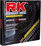 RK Chain & Sprocket Kit (15-48-525KRO) for Honda Transalp 650