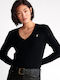 Ralph Lauren Women's Long Sleeve Sport Knitting Sweater Black 211508656001