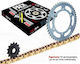 RK Drive Chain Kit (16-45-525KRO) for Honda Africa Twin XRV 750 1993-2000