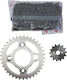 RK Chain & Sprocket Kit (14-37-420SB) for Honda Wave 110