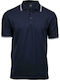 Tee Jays Luxury Men's Short Sleeve Promotional Blouse Navy / White